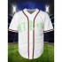 Men's #96 "ATLANTA OUTKAST" Embroidered Baseball Jersey - Breathable Polyester, V-Neck, Button Closure, Casual & Sporty, Ideal for Training, Hiking & Casual Attire in Spring/Summer/Fall